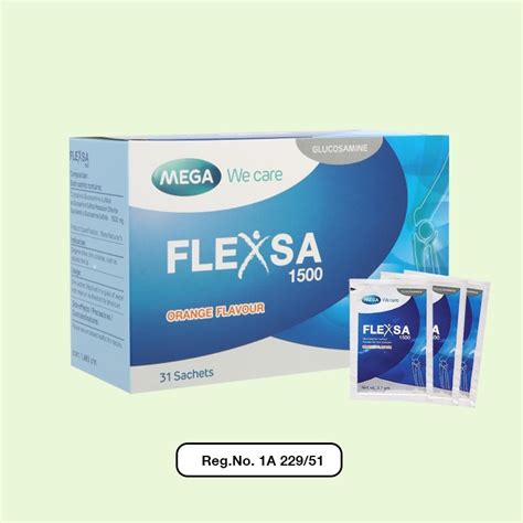thuốc flexsa 1500mg|Thuốc Flexsa 1500mg MEGA We care giảm thoái hóa khớp gối .